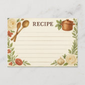 Beautiful Accents of Tuscany Recipe Card (Vorderseite)