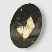 Beautiful aesthetics Wall Clock Große Wanduhr (Winkel)