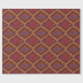 Beautiful African Boho Mud Cloud Style Geschenkpapier (Flach)