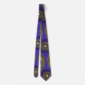 Beautiful African Geometric Ethnic Neck Tie Krawatte (Rückseite)