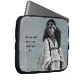 Beautiful African Girl Laptopschutzhülle (Vorne Rechts)