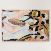 Beautiful African Ladys - Modern Style - Malerei Puzzle (Horizontal)