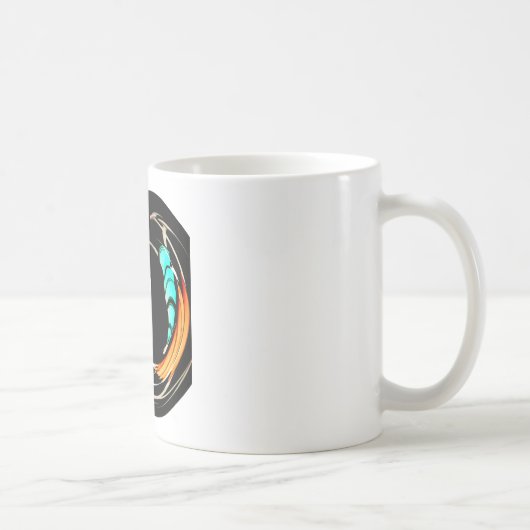 Beautiful African Motif Art Print Kaffeetasse (Rechts)