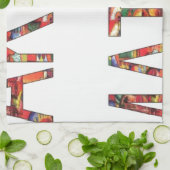 Beautiful African Vintag Colors Hakuna Matata Art Küchentuch (Gefaltet)