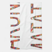 Beautiful African Vintag Colors Hakuna Matata Art Küchentuch (Vertikal)