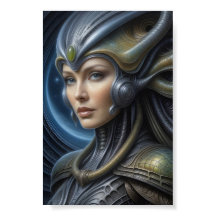 Beautiful Alien Woman - 006 - Fantasy Art