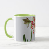 Beautiful Amaryllis Blume und custom+name Tasse (Links)