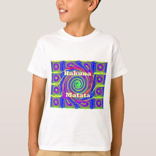 Beautiful Amazing Colorful Whirl Vector Geometric T-Shirt (Vorderseite)