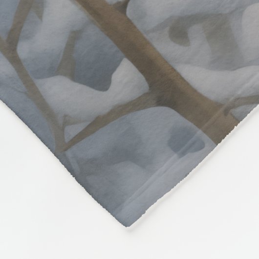 Beautiful American Eskimo Dog Fleecedecke (Ecke)