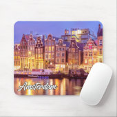 Beautiful Amsterdam, Niederlande Mousepad (Mit Mouse)