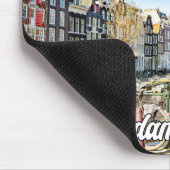 Beautiful Amsterdam, Niederlande Mousepad (Ecke)