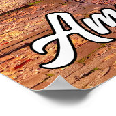 Beautiful Amsterdam, Niederlande Poster (Ecke)