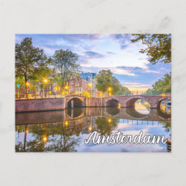 Beautiful Amsterdam, Niederlande Postkarte