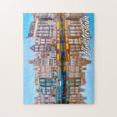 Beautiful Amsterdam, Niederlande Puzzle (Vertikal)