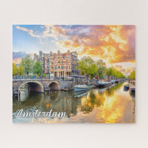 Beautiful Amsterdam, Niederlande Puzzle