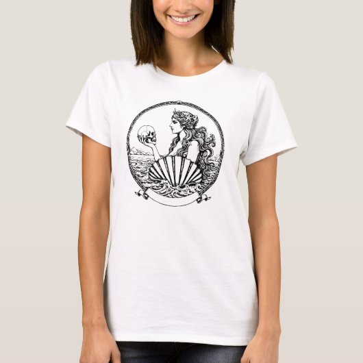 beautiful and melancholic Greek goddess Aphrodite T-Shirt (Vorderseite)