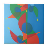 Beautiful and Vibrant Colors! Ceramic Tile Fliese (Vorderseite)