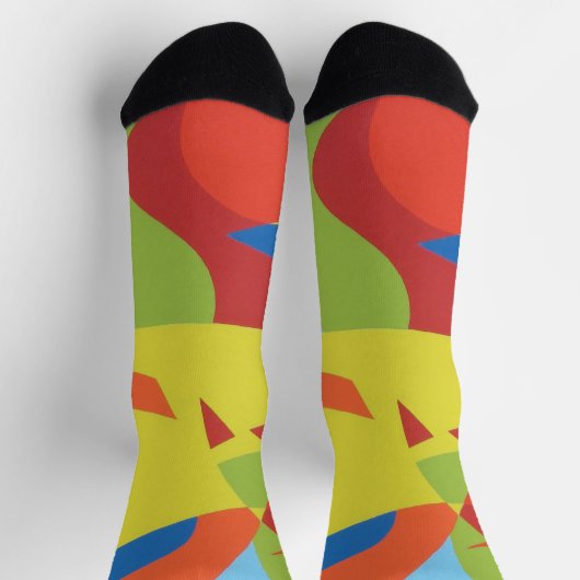 Beautiful and Vibrant Colors! Crew Socks Socken (Oben)