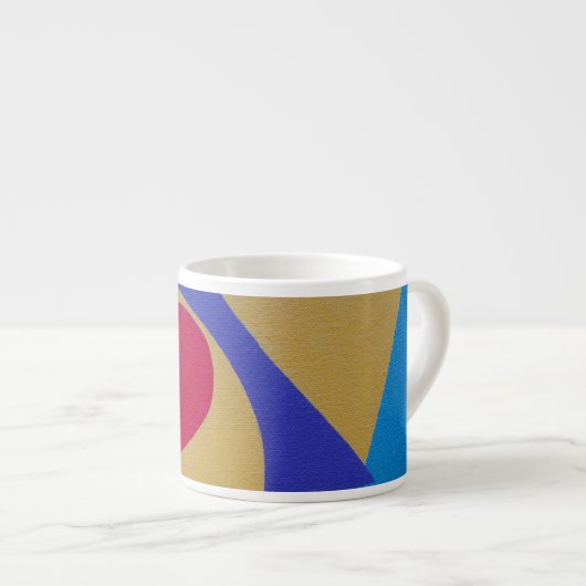 Beautiful and Vibrant Colors! Espresso Mug Espressotasse (Vorderseite Rechts)