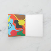 Beautiful and Vibrant Colors! Folded Invitation Einladung (Innenseite)