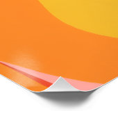 Beautiful and Vibrant Colors! Glossy Poster (Ecke)