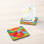 Beautiful and Vibrant Colors! Hard Plastic Coaster Getränkeuntersetzer (Rechte Seite)