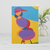 Beautiful and Vibrant Colors! Invitation Einladung (Stehend Vorderseite)