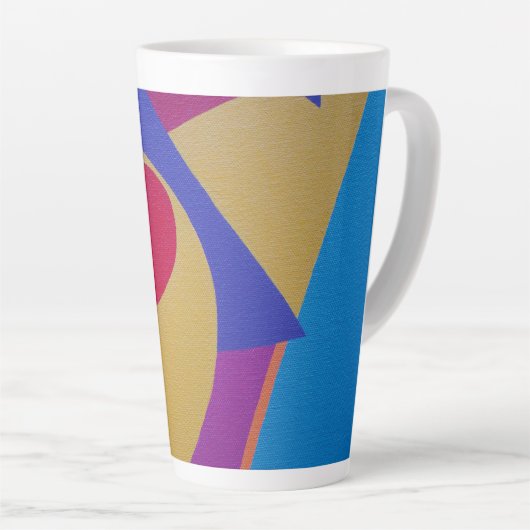 Beautiful and Vibrant Colors! Latte Mug Milchtasse (Rechte Ecke)
