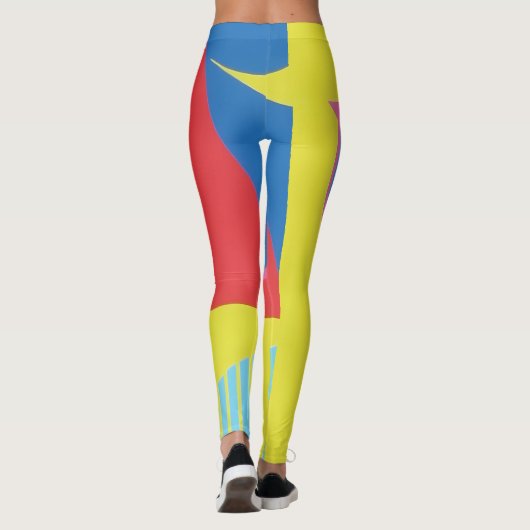 Beautiful and Vibrant Colors! Leggings (Rückseite)