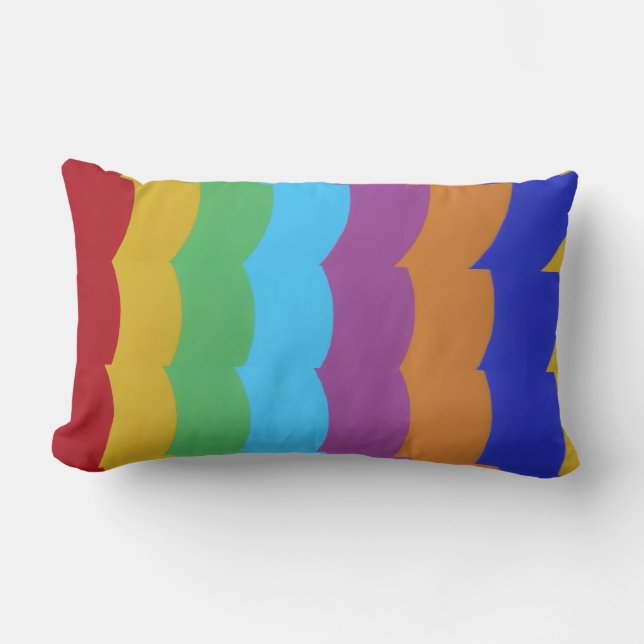 Beautiful and Vibrant Colors! Lumbar Pillow Lendenkissen (Vorderseite)