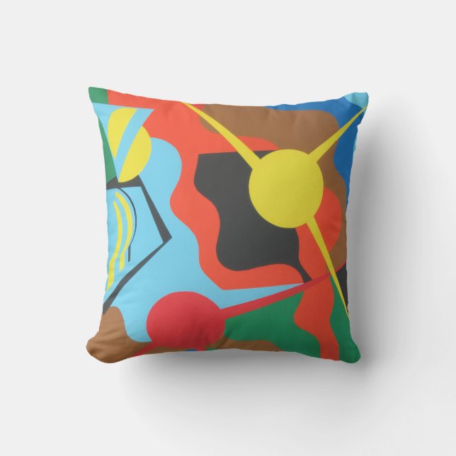 Beautiful and Vibrant Colors! Throw Pillow Kissen (Vorderseite)