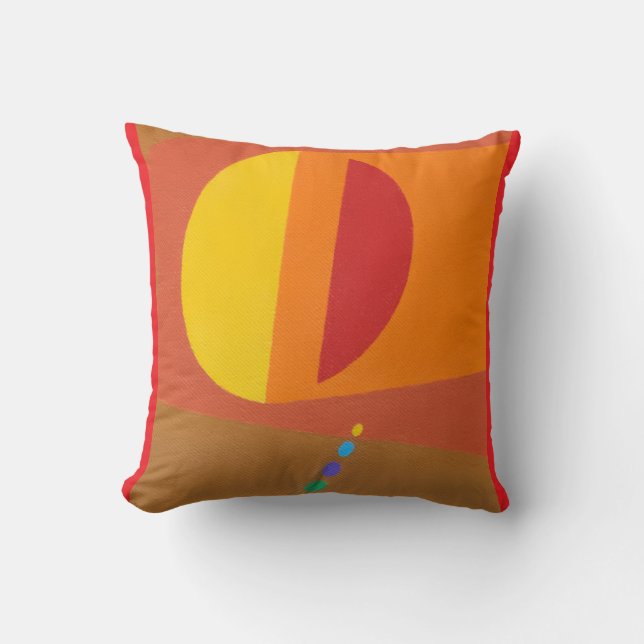 Beautiful and Vibrant Colors! Throw Pillow Kissen (Vorderseite)