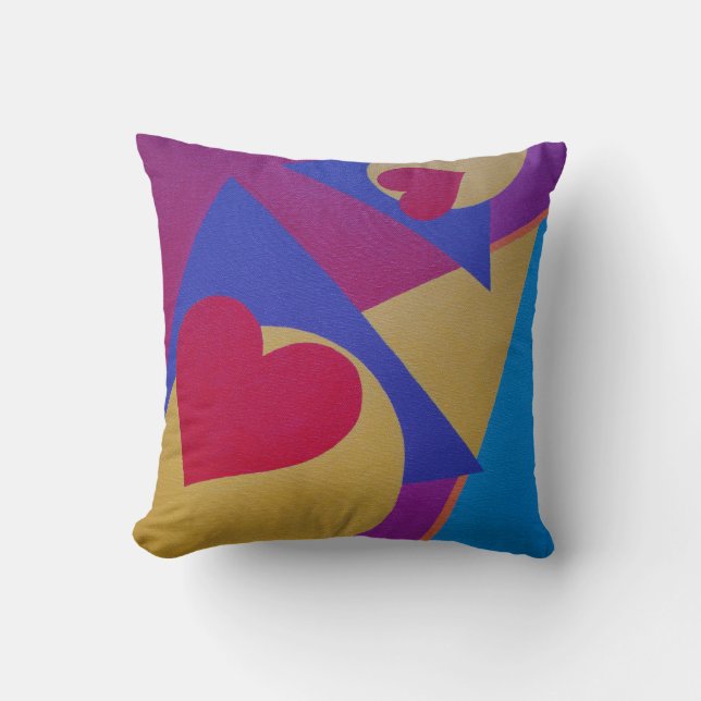 Beautiful and Vibrant Colors! Throw Pillow Kissen (Vorderseite)
