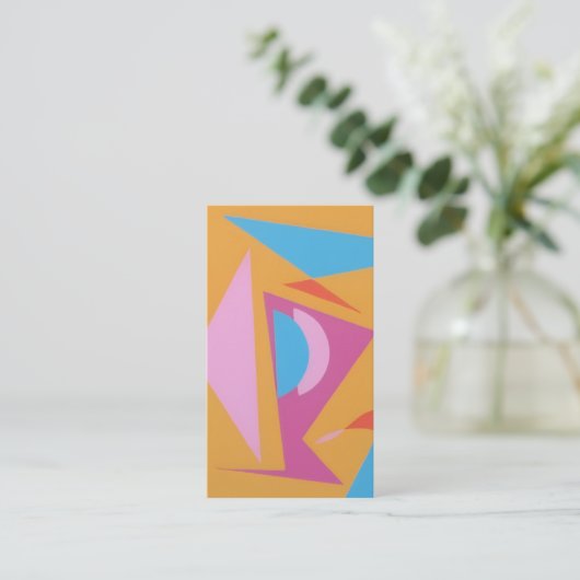 Beautiful and Vibrant Colors! Visitenkarte (Stehend Vorderseite)