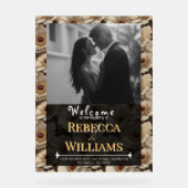 Beautiful Anemones Charm Garden Wedding Acrylschild (Vorderseite)