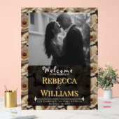 Beautiful Anemones Charm Garden Wedding Acrylschild (Hochzeit)