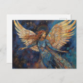 Beautiful Angel Collage Postkarte (Vorne/Hinten)