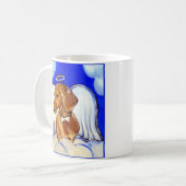 "Beautiful Angel Dackel Tasse" Kaffeetasse (Vorderseite Links)