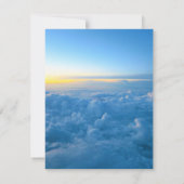 Beautiful Angel Girl Mitteilungskarte (Rückseite)