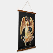 Beautiful Angel lovers customizable Wandteppich Mit Holzrahmen (Gewinkelt)