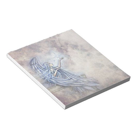 Beautiful Angel Notepad Notizblock (angewinkelt)