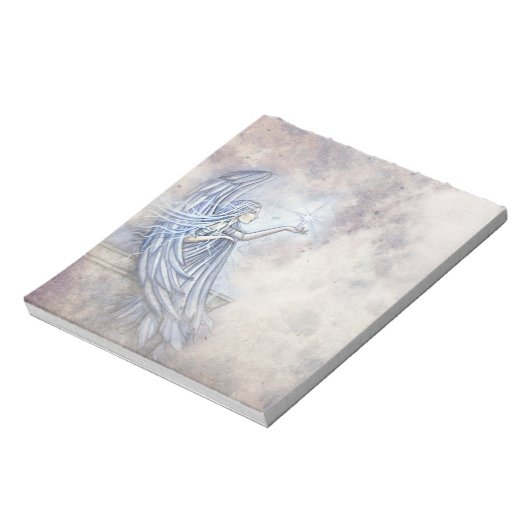 Beautiful Angel Notepad Notizblock (Rotiert)