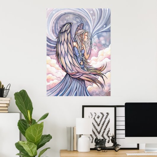 Beautiful Angel Poster Print by Molly Harrison (Heimbüro)
