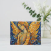 Beautiful Angel Postkarte (Stehend Vorderseite)