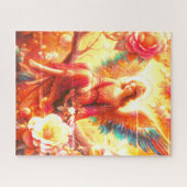 Beautiful Angel Sitting on a Tree Limb Puzzle (Horizontal)