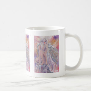 Beautiful Angel Sonnenaufgang Kaffee Tasse von Ren