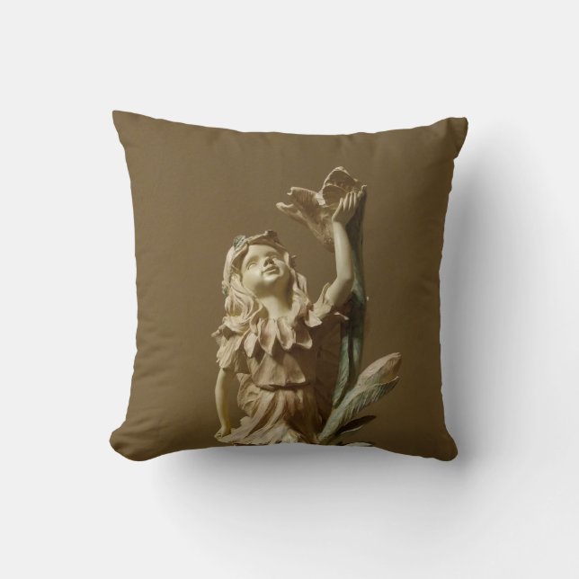 Beautiful Angel Throw Kissen (Vorderseite)