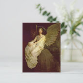 Beautiful Angel Vintag Postkarte (Stehend Vorderseite)