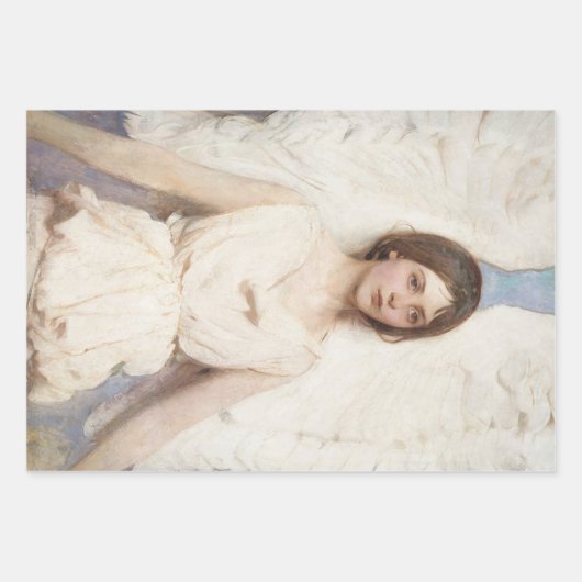 Beautiful Angel (von Abbott Handerson Thayer) Geschenkpapier Set (Vorderseite)
