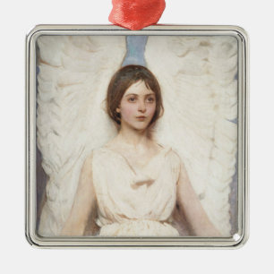 Beautiful Angel (von Abbott Handerson Thayer) Ornament Aus Metall